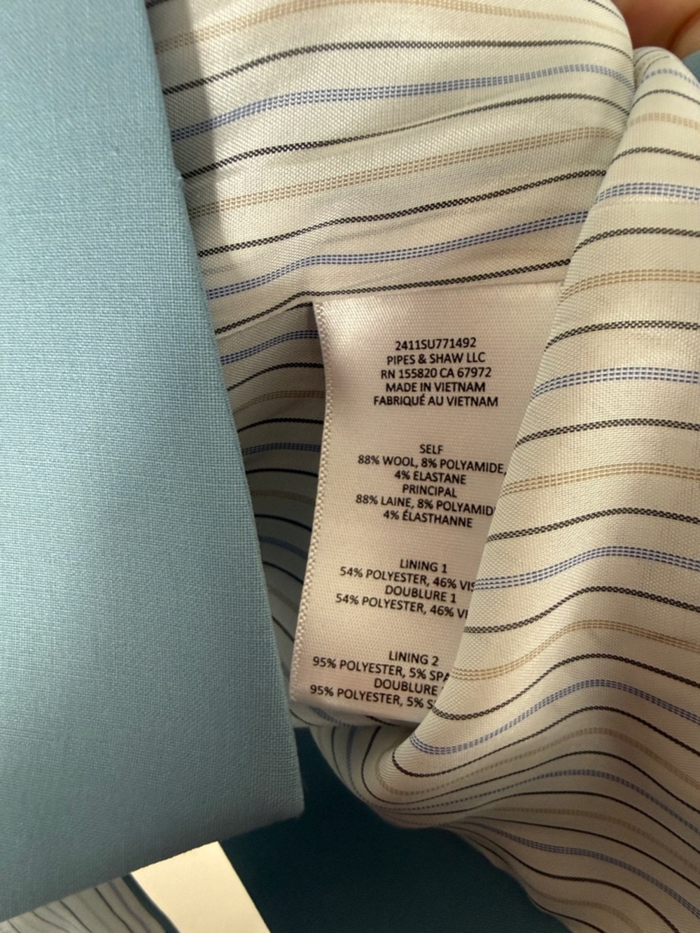 Veronica Beard Miller Dickey Jacket Blazer in Sea Glass - Picture 6 of 13